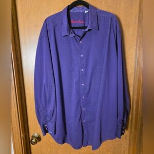 Robert Graham Purple Classic Fit Button Down Shirt